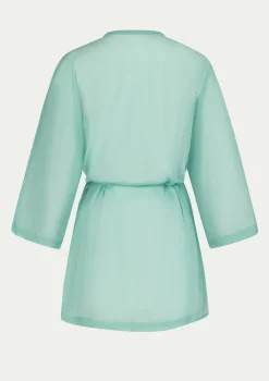 PARAMIDONNA BEACH COVER UP AURORA MINT> Dresses & Shirts | Beachwear