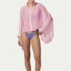 PARAMIDONNA BEACH KIMONO MARINA PINK> Dresses & Shirts | Beachwear