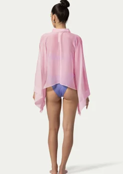 PARAMIDONNA BEACH KIMONO MARINA PINK> Dresses & Shirts | Beachwear