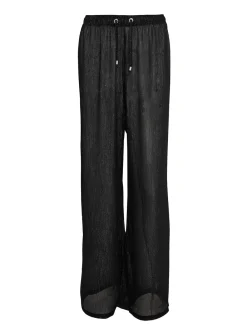 PARAMIDONNA Beach Pants AURORA BLACK> Trousers And Skirts | Beachwear