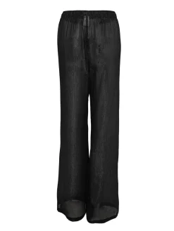 PARAMIDONNA Beach Pants AURORA BLACK> Trousers And Skirts | Beachwear