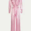 PARAMIDONNA Beach pants PEARL BABY PINK> Trousers And Skirts | Beachwear