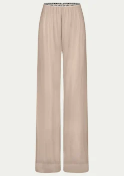 PARAMIDONNA BEACH PANTS TESSA BEIGE> Trousers And Skirts | Beachwear