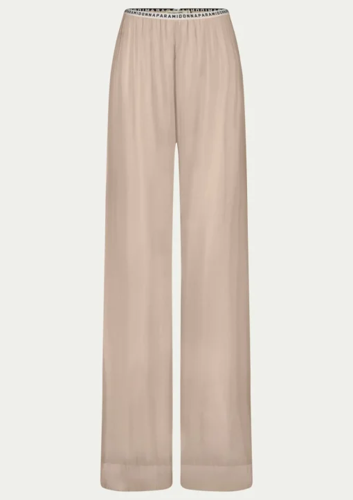 PARAMIDONNA BEACH PANTS TESSA BEIGE> Trousers And Skirts | Beachwear