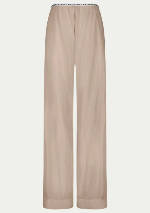 PARAMIDONNA BEACH PANTS TESSA BEIGE> Trousers And Skirts | Beachwear