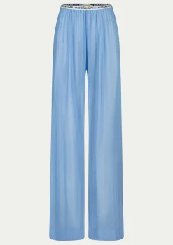 PARAMIDONNA BEACH PANTS TESSA BLUE> Trousers And Skirts | Beachwear