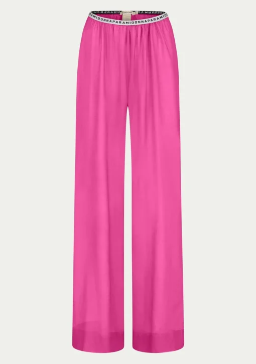 PARAMIDONNA BEACH PANTS TESSA FUCHSIA> Trousers And Skirts | Beachwear
