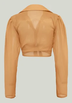 PARAMIDONNA Beach shirt ARIA CARAMEL> Dresses & Shirts | Beachwear