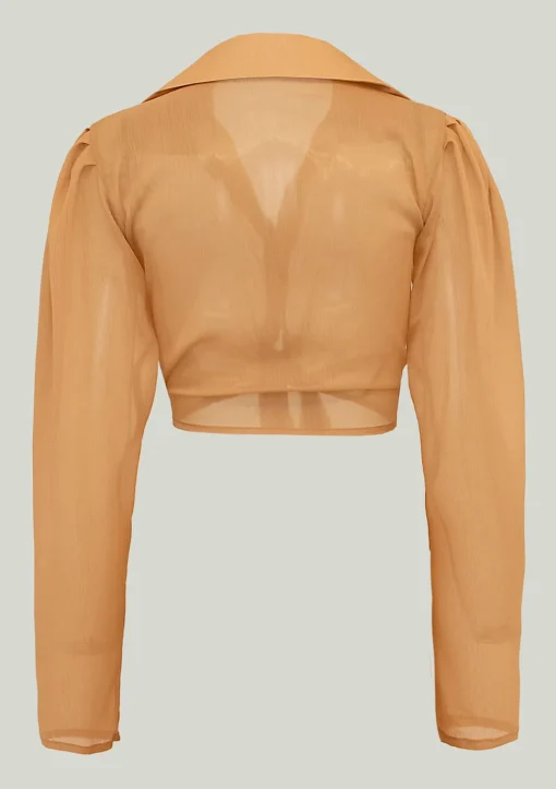 PARAMIDONNA Beach shirt ARIA CARAMEL> Dresses & Shirts | Beachwear
