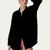 PARAMIDONNA BEACH SHIRT JADE BLACK> Dresses & Shirts | Beachwear