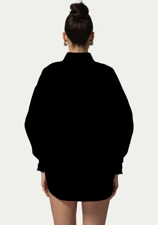 PARAMIDONNA BEACH SHIRT JADE BLACK> Dresses & Shirts | Beachwear