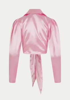 PARAMIDONNA Beach shirt PEARL BABY PINK> Dresses & Shirts | Beachwear