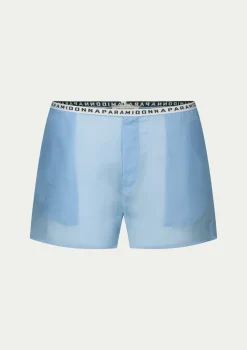 PARAMIDONNA BEACH SHORTS TESSA BLUE> Trousers And Skirts | Beachwear