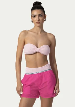 PARAMIDONNA BEACH SHORTS TESSA FUCHSIA> Beachwear | Trousers And Skirts