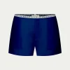 PARAMIDONNA BEACH SHORTS TESSA NAVY BLUE> Trousers And Skirts | Beachwear