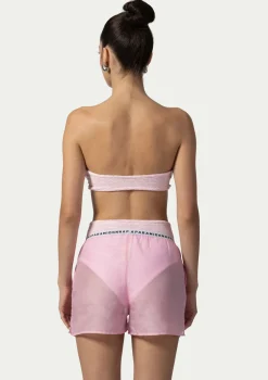 PARAMIDONNA BEACH SHORTS TESSA PINK> Trousers And Skirts | Beachwear