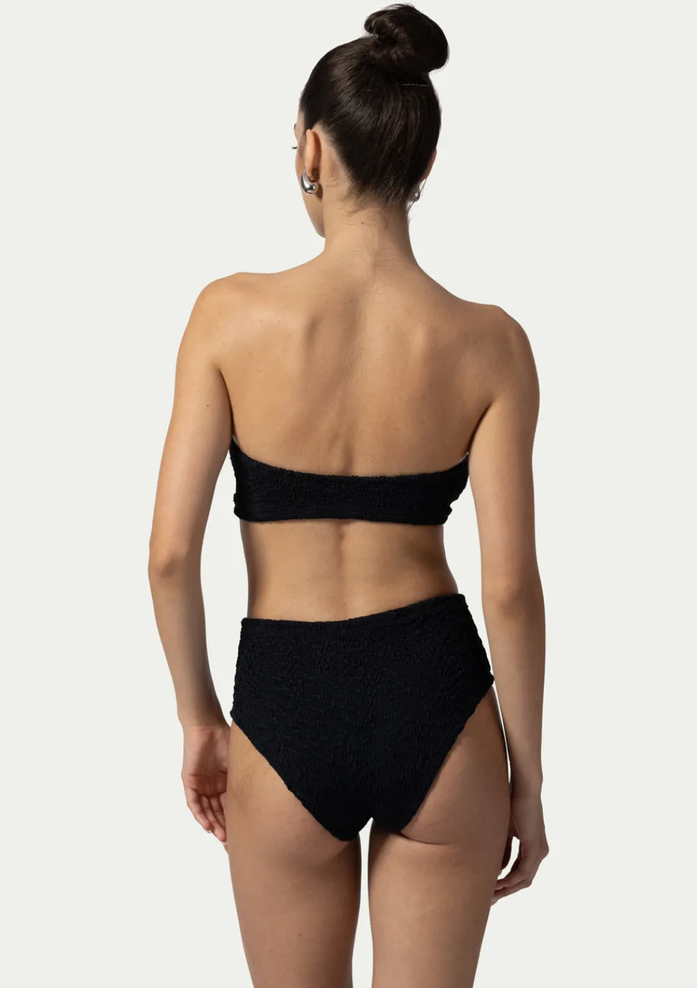 PARAMIDONNA BETTY BLACK WAVE> One Size | Two Piece