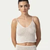 PARAMIDONNA CROCHET TOP BRUNA WHITE> Dresses & Shirts | Crochet