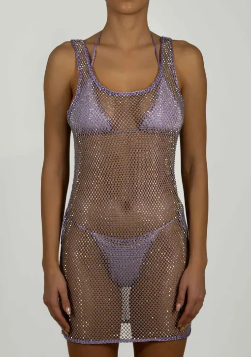 PARAMIDONNA Crystal Dress Liu Lilac> Dresses & Shirts