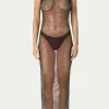 PARAMIDONNA CRYSTAL DRESS MAYA BLACK> Dresses & Shirts