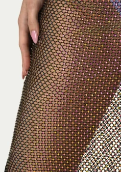 PARAMIDONNA CRYSTAL DRESS MAYA BLACK> Dresses & Shirts