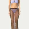 PARAMIDONNA Crystal Skirt Grace Black> Trousers And Skirts