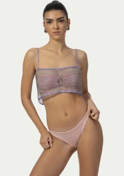 PARAMIDONNA Crystal Top Ema Lilac> Dresses & Shirts