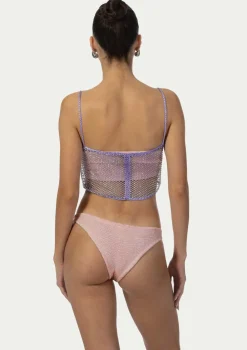 PARAMIDONNA Crystal Top Ema Lilac> Dresses & Shirts