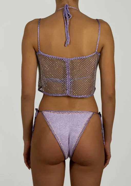 PARAMIDONNA Crystal Top Ema Lilac> Dresses & Shirts