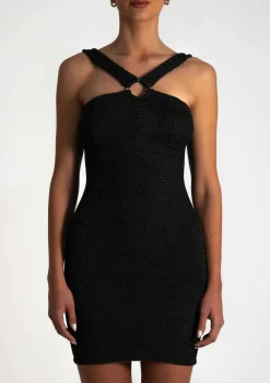 PARAMIDONNA DACOTA BLACK> Dresses & Shirts | Beachwear