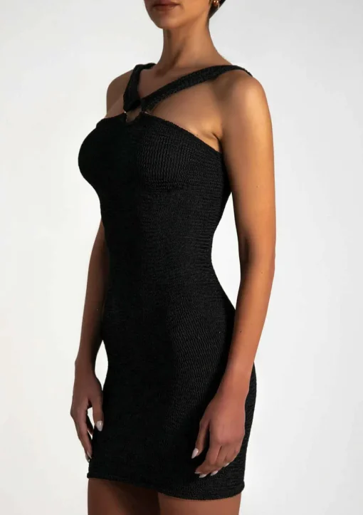 PARAMIDONNA DACOTA BLACK> Dresses & Shirts | Beachwear