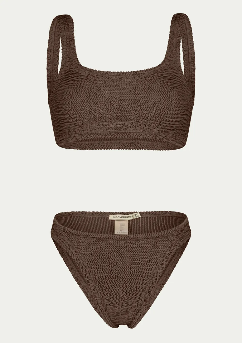 PARAMIDONNA EMILY CHOCO> One Size | Two Piece