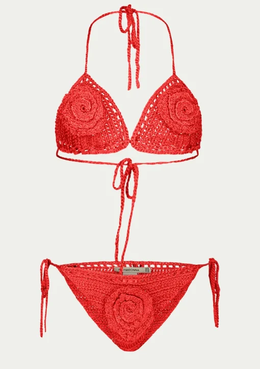 PARAMIDONNA FLORA WATERMELON> Crochet | Two Piece