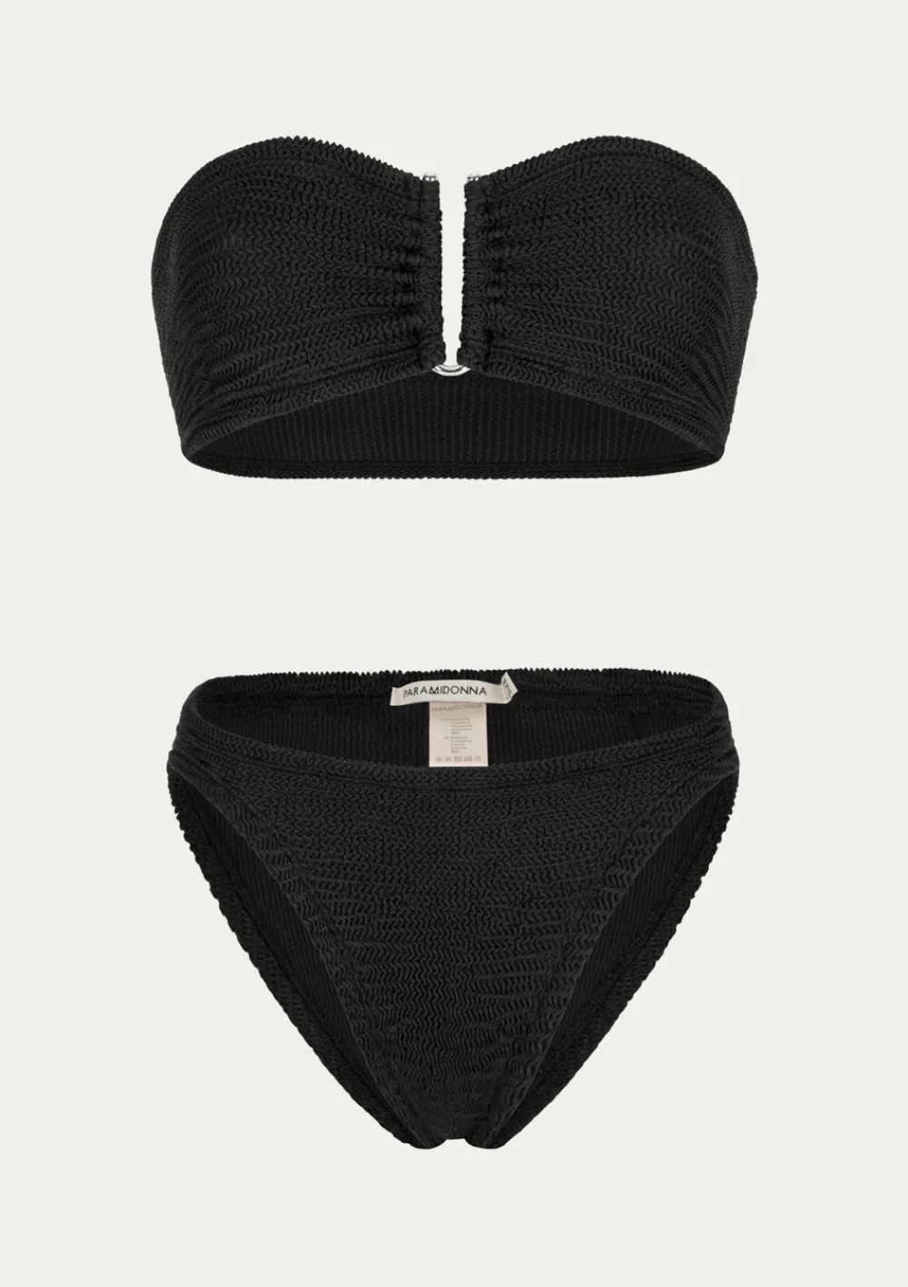 PARAMIDONNA FRIDA BLACK> One Size | Two Piece