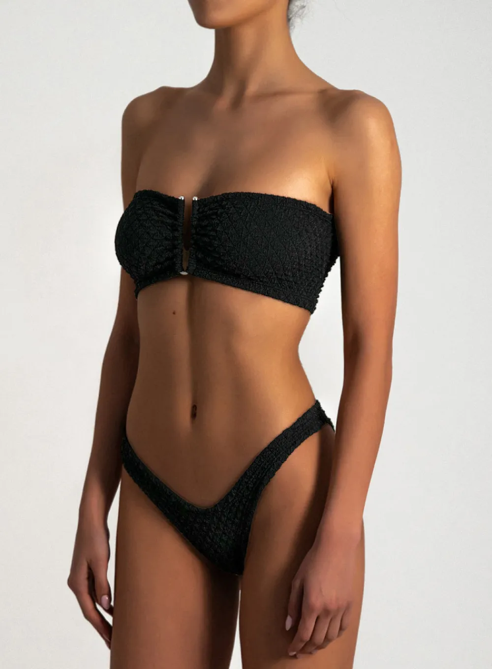 PARAMIDONNA FRIDA BUBBLE BLACK> Two Piece | Swimwear