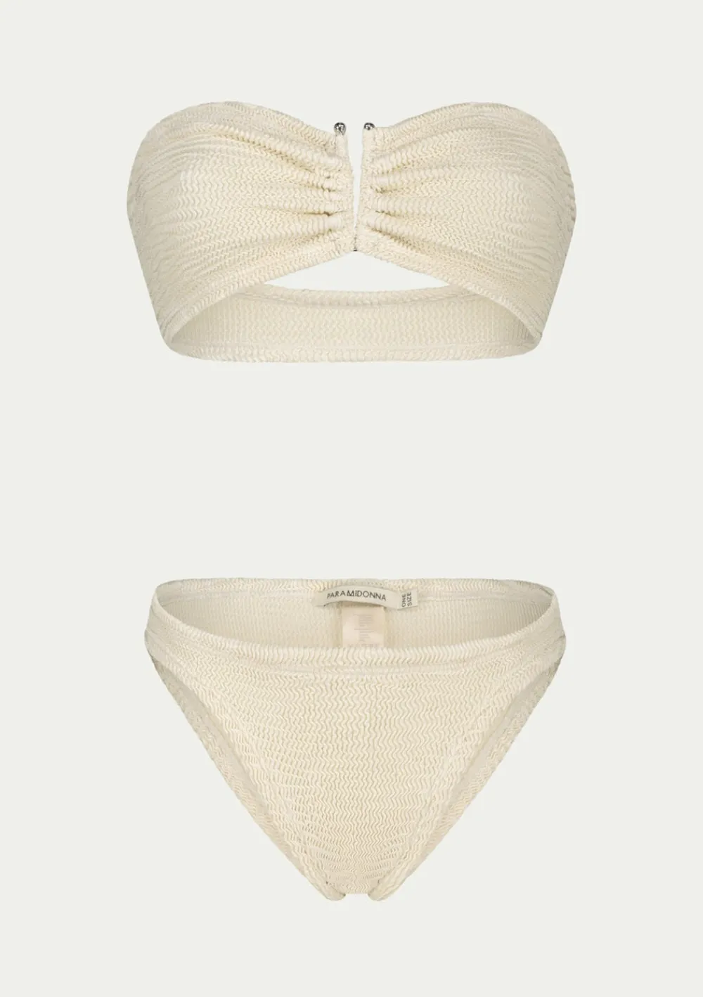 PARAMIDONNA FRIDA IVORY> One Size | Two Piece