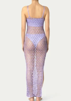 PARAMIDONNA GIGI DRESS LILAC> Dresses & Shirts | Crochet