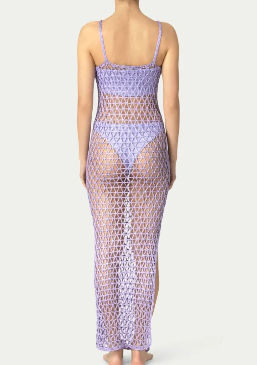 PARAMIDONNA GIGI DRESS LILAC> Dresses & Shirts | Crochet