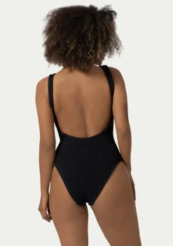 PARAMIDONNA HAILEY BLACK LUREX> One Size | One Piece