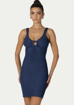 PARAMIDONNA IRINA DRESS NAVY BLUE> Dresses & Shirts | Beachwear