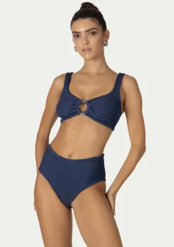 PARAMIDONNA IRINA HIGH WAISTED NAVY BLUE> One Size | Two Piece