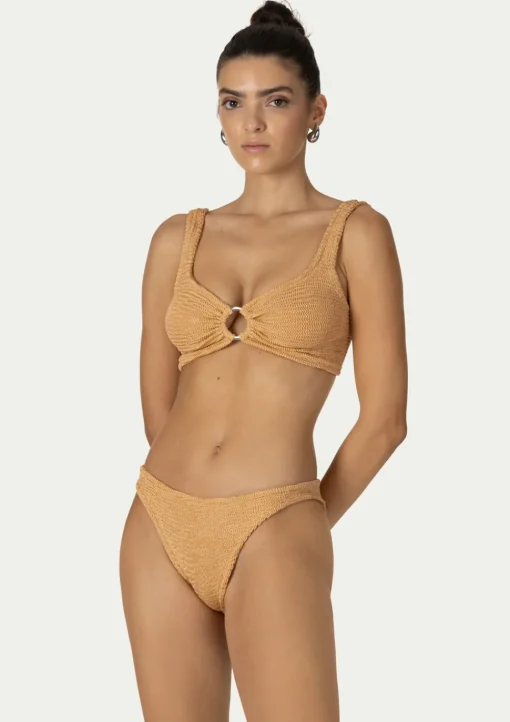 PARAMIDONNA IRINA PEACH LUREX> One Size | Two Piece