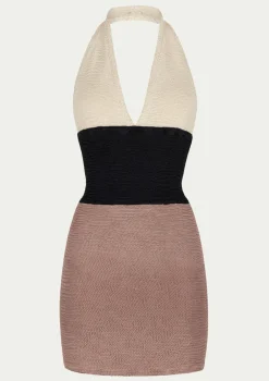 PARAMIDONNA JANET DRESS BEIGE> Dresses & Shirts | Beachwear