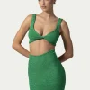 PARAMIDONNA JENN SKIRT EMERALD> One Size | One Piece