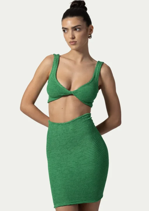PARAMIDONNA JENN SKIRT EMERALD> One Size | One Piece