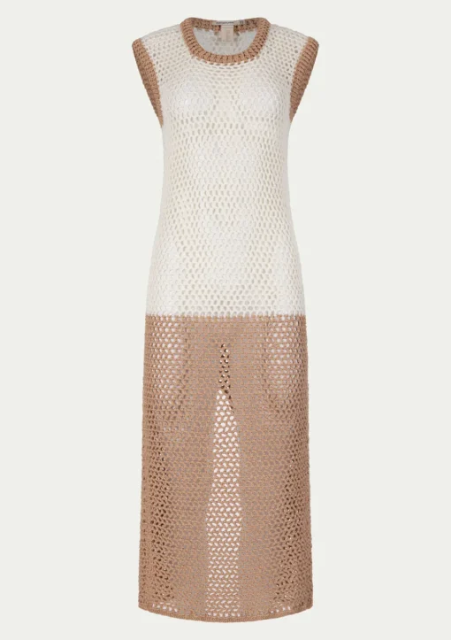 PARAMIDONNA KATE DRESS BEIGE> Dresses & Shirts | Beachwear