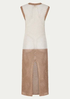 PARAMIDONNA KATE DRESS BEIGE> Dresses & Shirts | Beachwear