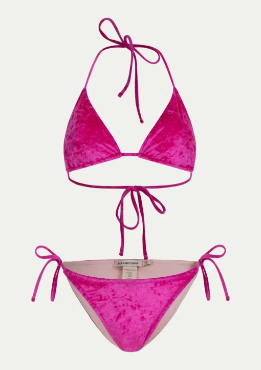 PARAMIDONNA KELLY VELVET HOT PINK> Swimwear