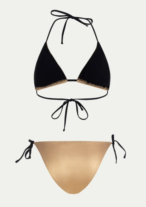 PARAMIDONNA KOURTNEY GOLD METALLIC> Swimwear