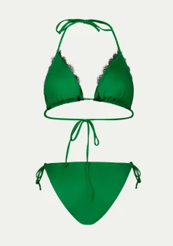 PARAMIDONNA KOURTNEY GREEN LACЕ> Two Piece | Swimwear